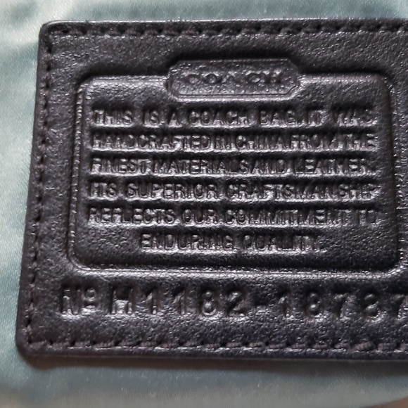 Coach Hobo Bag KRISTIN Chain Link Op Art 18787 - Picture 5 of 5